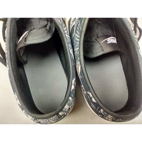 Nike Toki Low Men's 11 Shoes Black Pink White Floral Trainer Skateboard Sneakers - Picture 7 of 12